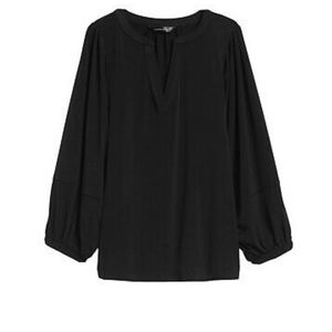 Banana Republic Split Neck Top